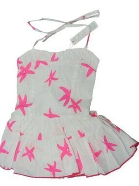 Wovenplay Romper With Skirt